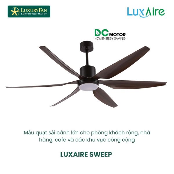 LUXAIRE SWEEP 66''