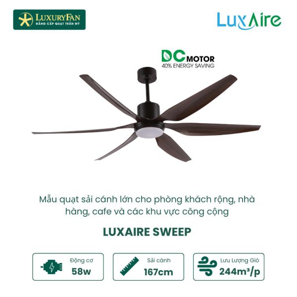 LuxAire Sweep 66'