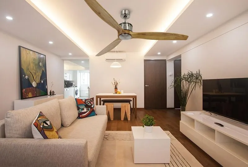quạt trần đẹp hiện đại