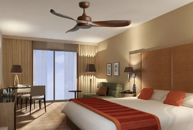 quạt trần phong cách hiện đại