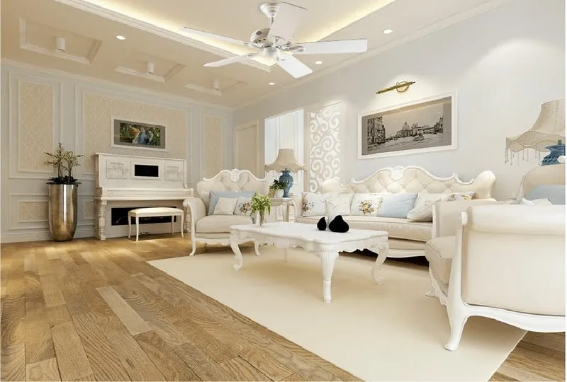 quạt trần chung cư quạt trần đẹp cho chung cư