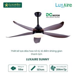 LUXAIRE-ECO SUNNY 54'' SU545BL