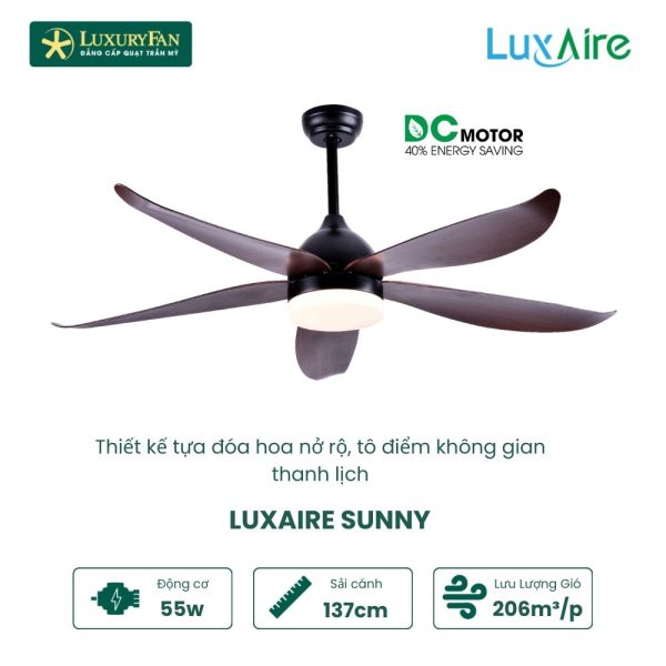 LUXAIRE-ECO SUNNY 54'' SU545BL