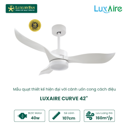 LUXAIRE CURVE 42'' CV423DCLEDWH