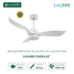 LUXAIRE CURVE 42'' CV423DCLEDWH