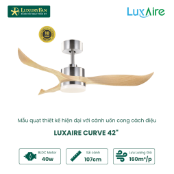 LUXAIRE CURVE 42'' CV423DCLEDBN