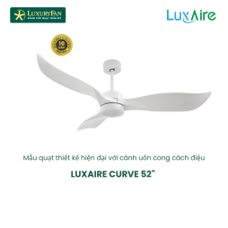 LUXAIRE CURVE 52'' CV523DCLEDWH