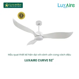 LUXAIRE CURVE 52'' CV523DCLEDWH