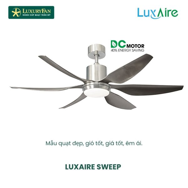 LUXAIRE SWEEP 54'' SW546DCABSBN