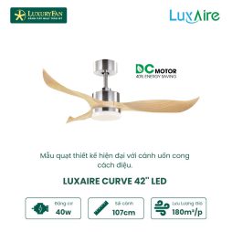LUXAIRE-ECO CURVE 42'' CV423DCLEDBN