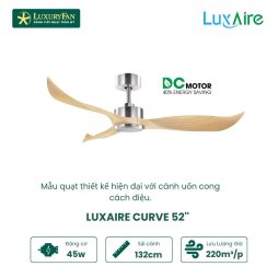 LUXAIRE-ECO CURVE 52'' CV523DCLEDBN