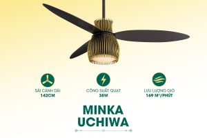 Quạt trần Mỹ Minka Uchiwa