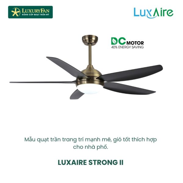 LUXAIRE STRONG II ST565AB/BL