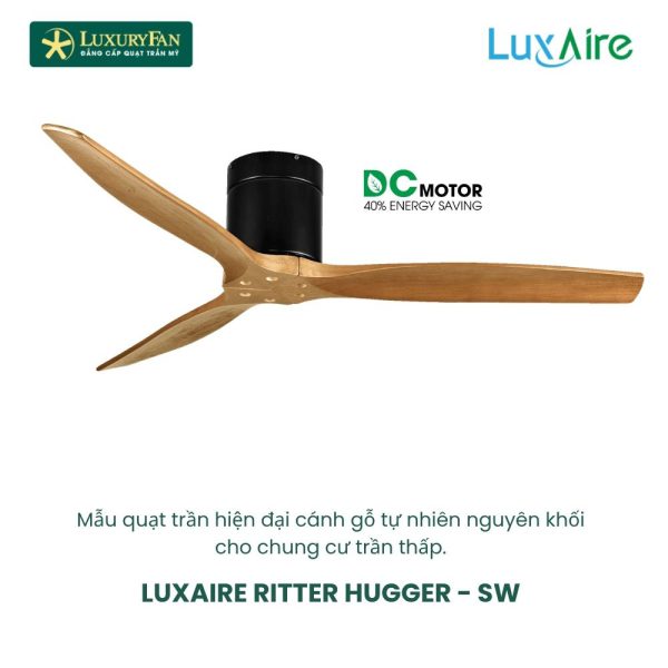 LUXAIRE RITTER HUGGER SW BL