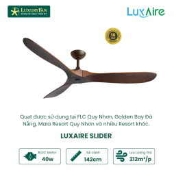 LUXAIRE SLIDER DC SOLID WOOD OB