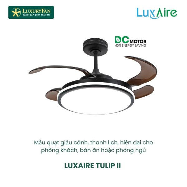 LUXAIRE TULIP II 42'' BL