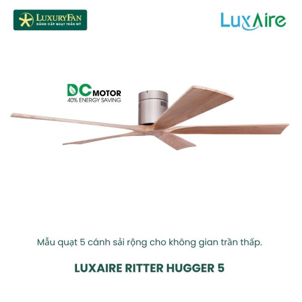 LUXAIRE RITTER HUGGER 5 BN