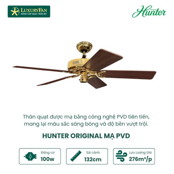 Hunter Original mạ PVD