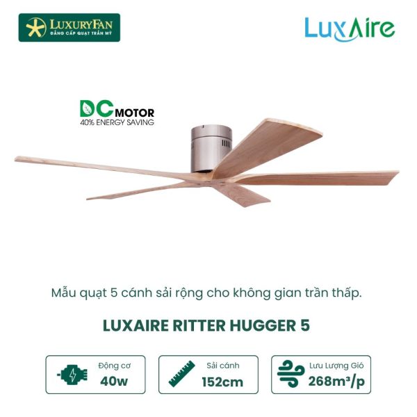LUXAIRE RITTER HUGGER 5 BN