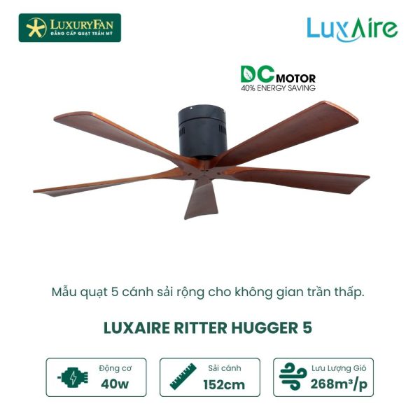 LUXAIRE RITTER HUGGER 5 BL