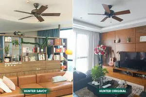 Các mẫu quạt trần được cư dân Royal City yêu thích cho phòng khách