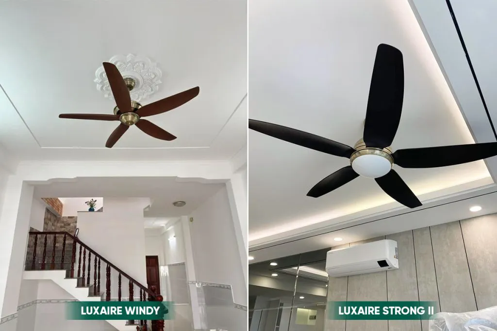 Các mẫu quạt trần được yêu thích lắp cho Nhà phố tại Phú Mỹ Hưng