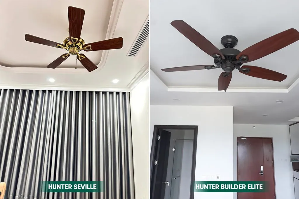 Các mẫu quạt trần được yêu thích lắp cho căn hộ chung cư tại Phú Mỹ Hưng