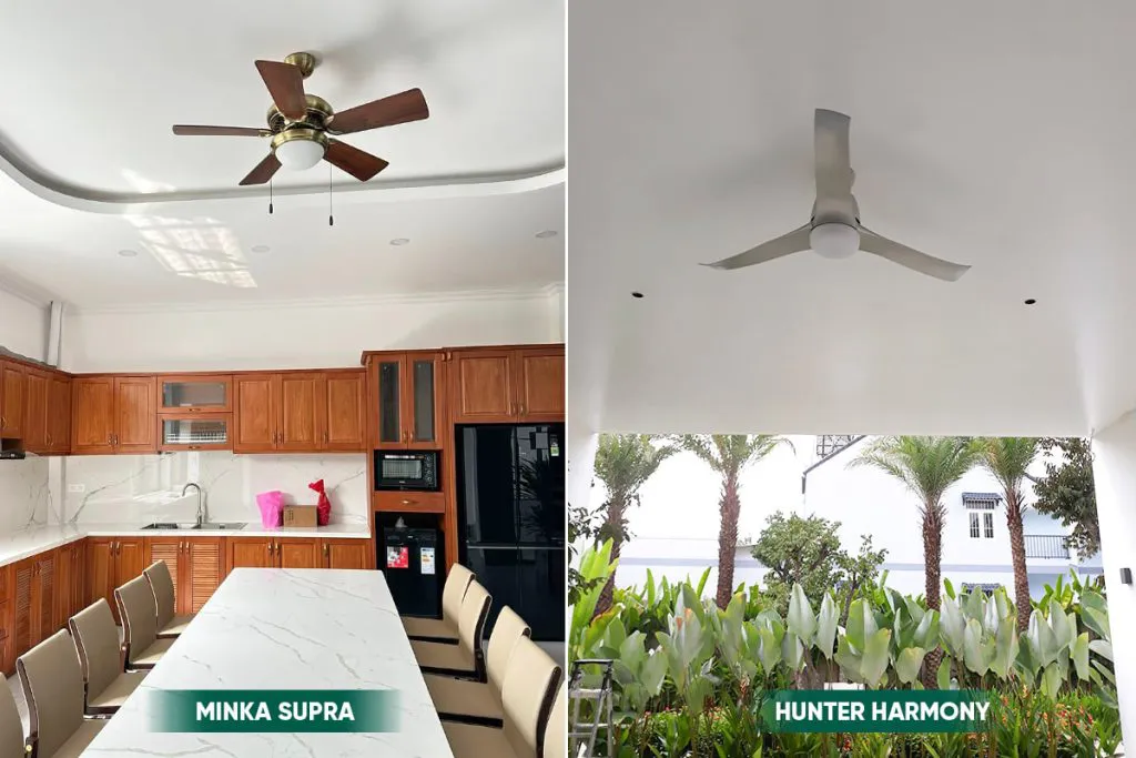 Các mẫu quạt trần được yêu thích lắp tại Phú Mỹ Hưng