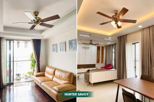 Quạt trần LuxuryFan được yêu thích tại Saigon Riverside