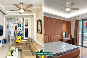 Mẫu quạt trần 5 cánh Hunter Arcot hiện đại, bán chạy nhất của thương hiệu danh tiếng Hunter đến từ Mỹ