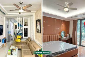 Mẫu quạt trần 5 cánh Hunter Arcot hiện đại, bán chạy nhất của thương hiệu danh tiếng Hunter đến từ Mỹ