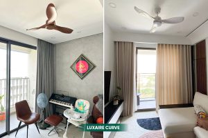 Đo lường kích thước phòng và chiều cao trần để chọn quạt trần có kích thước phù hợp