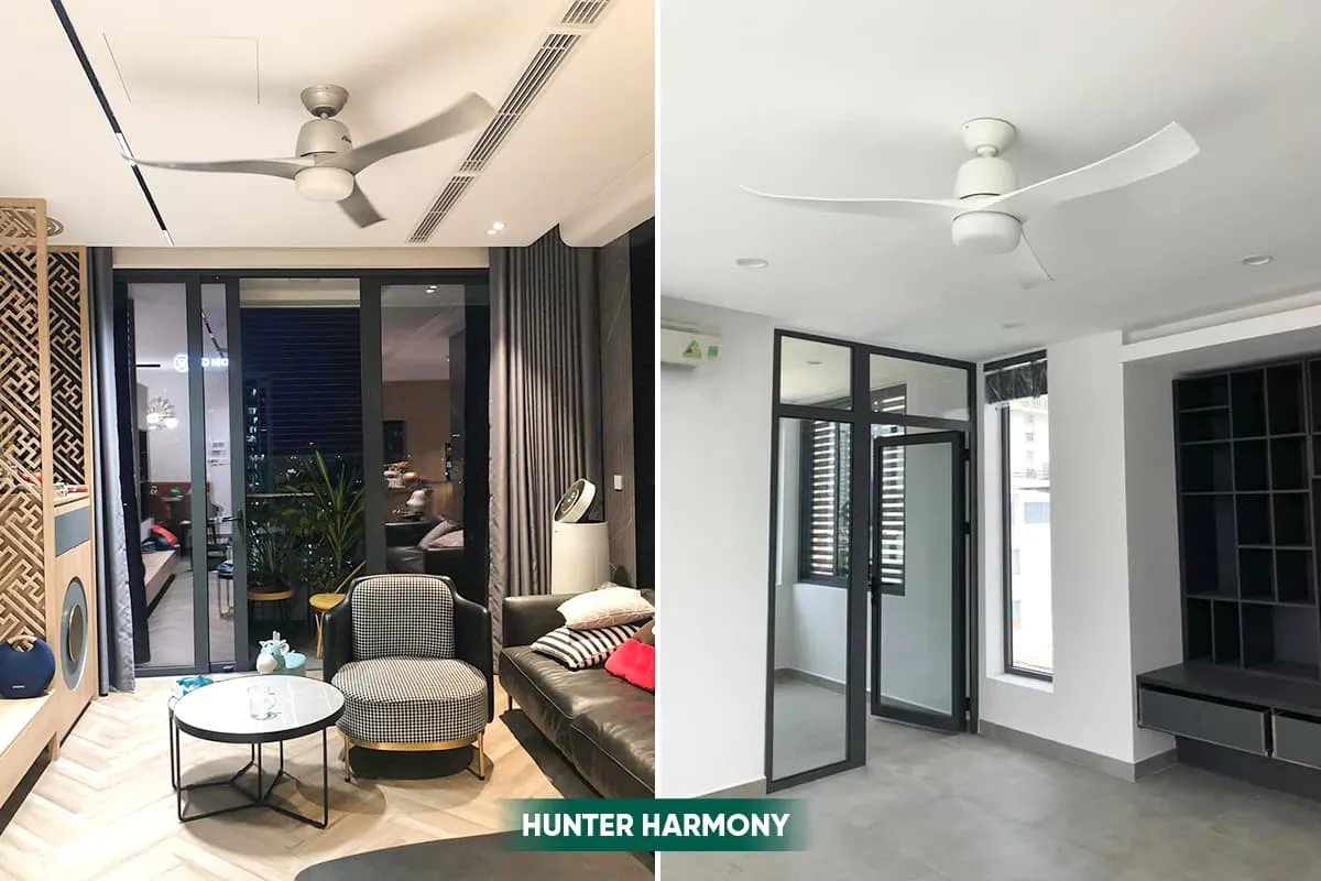 quạt trần LuxuryFan tại Vinhomes Smart City