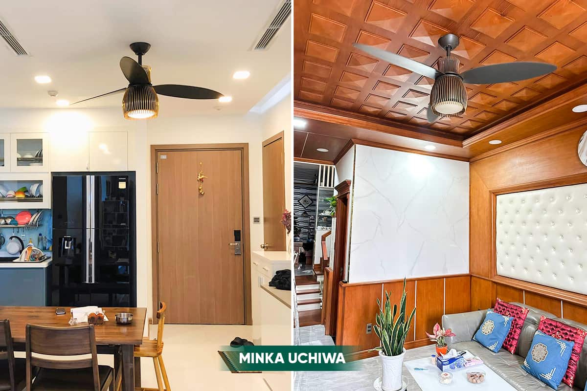 quạt trần luxuryfan tại Vinhomes Central Park