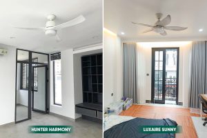 LuxuryFan cung cấp các mẫu quạt trần đa dạng về kiểu dáng, đáp ứng mọi phong cách thiết kế nội thất của khách hàng.