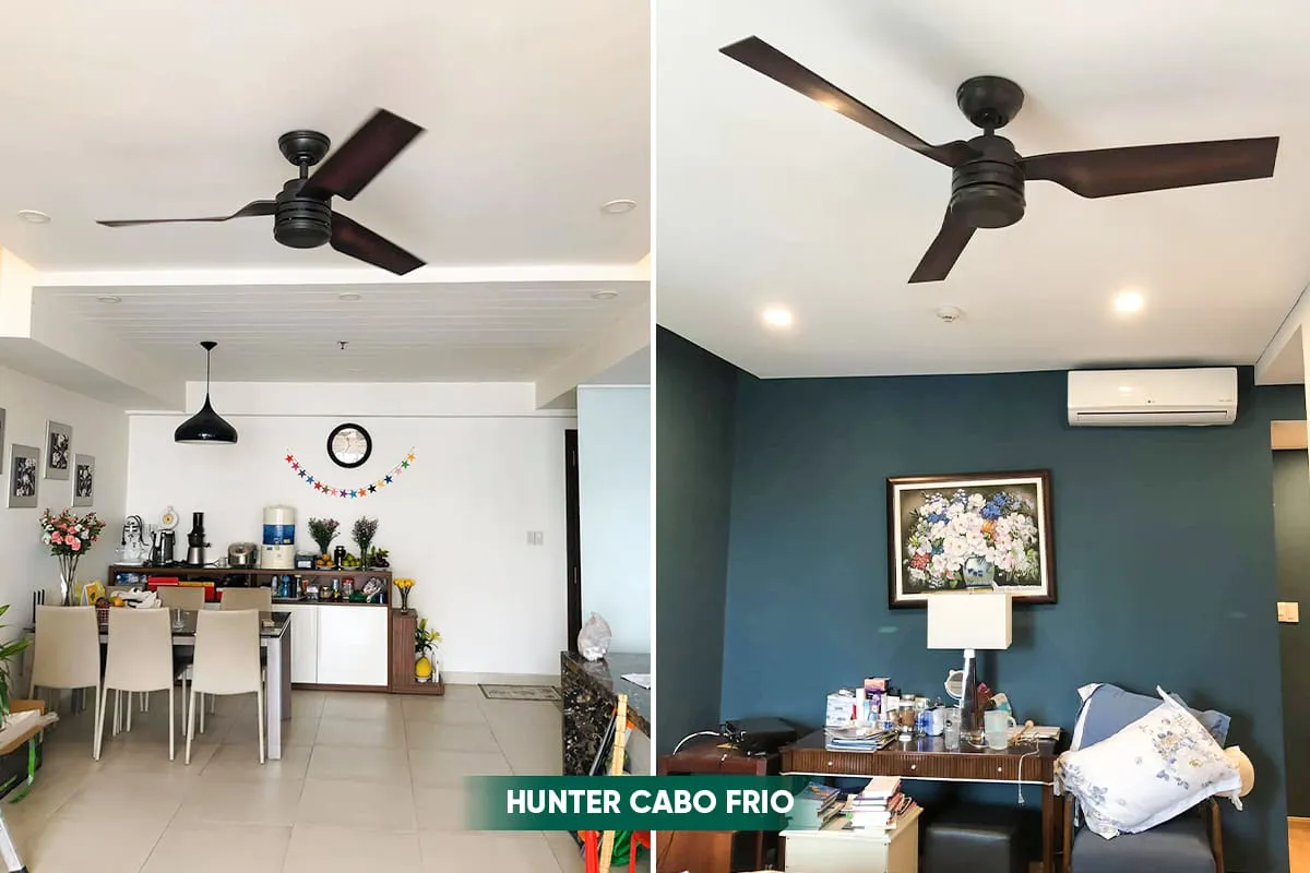 quạt trần LuxuryFan tại Vinhomes Smart City