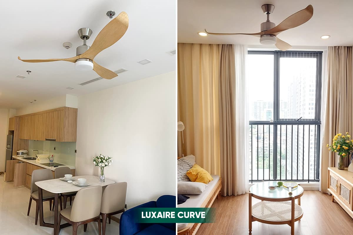 quạt trần LuxuryFan tại Vinhomes Smart City