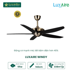 LUXAIRE WINDY WI565AB/BK