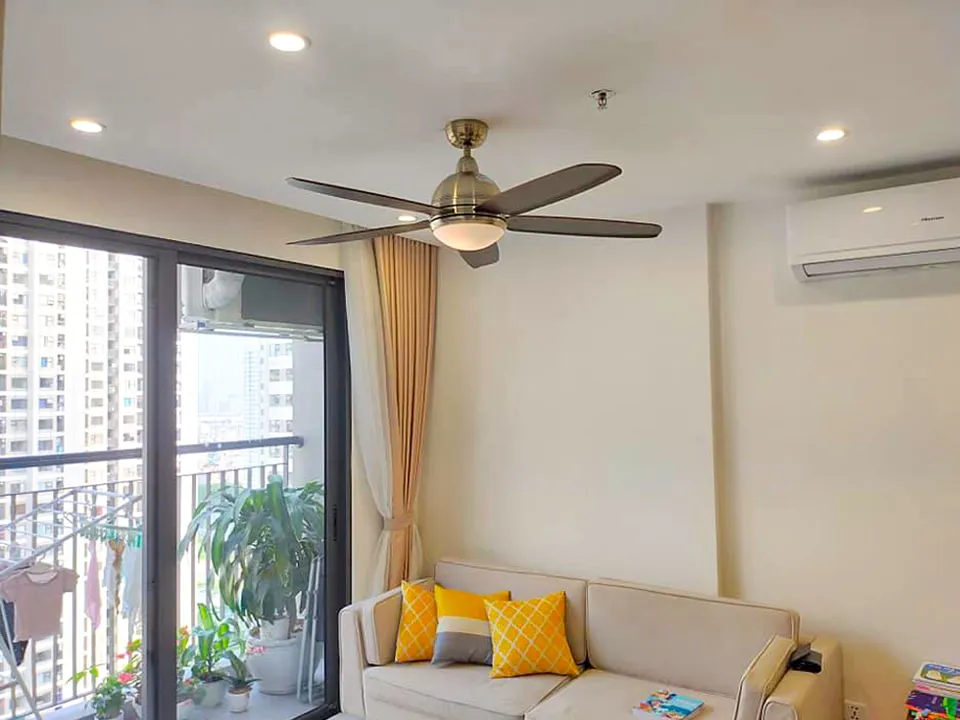 quạt trần LuxuryFan tại Vinhomes Smart City