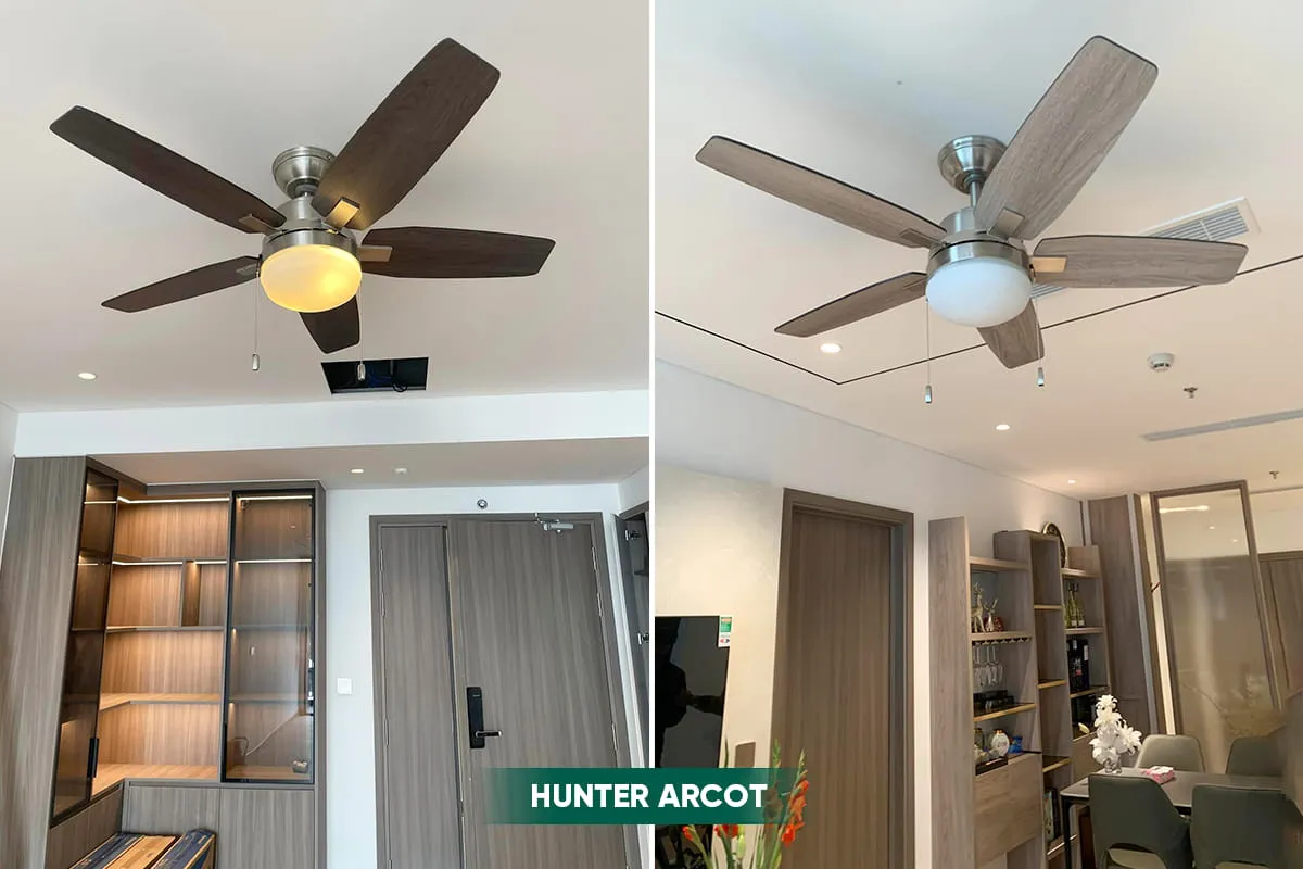 Mẫu quạt phòng ngủ bán chạy của Hunter