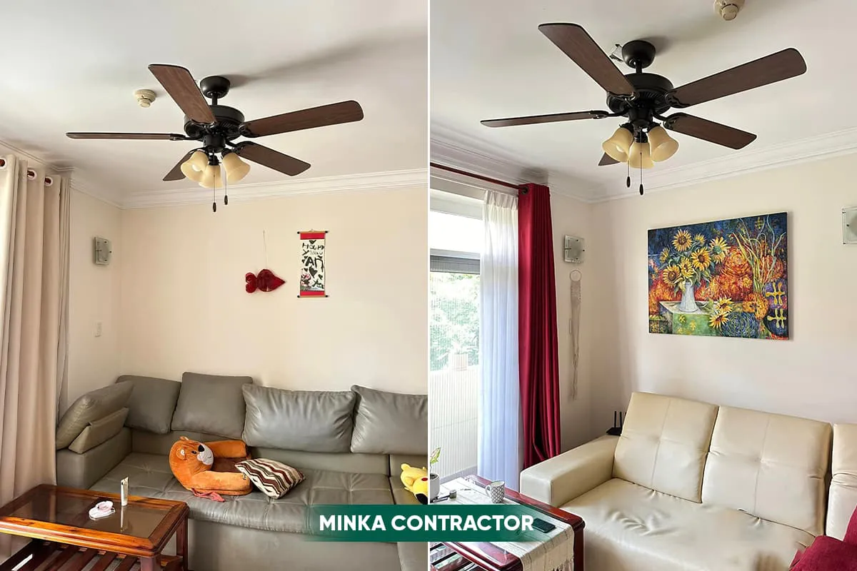 Quạt trần Mỹ LuxuryFan được yêu thích tại Khu dân cư Khang Điền