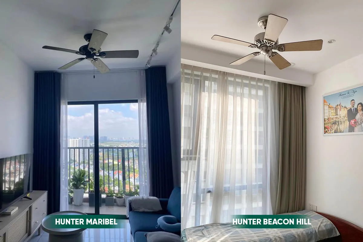 Mẫu quạt được ưa chuộng tại căn hộ chung cư Khang Điền