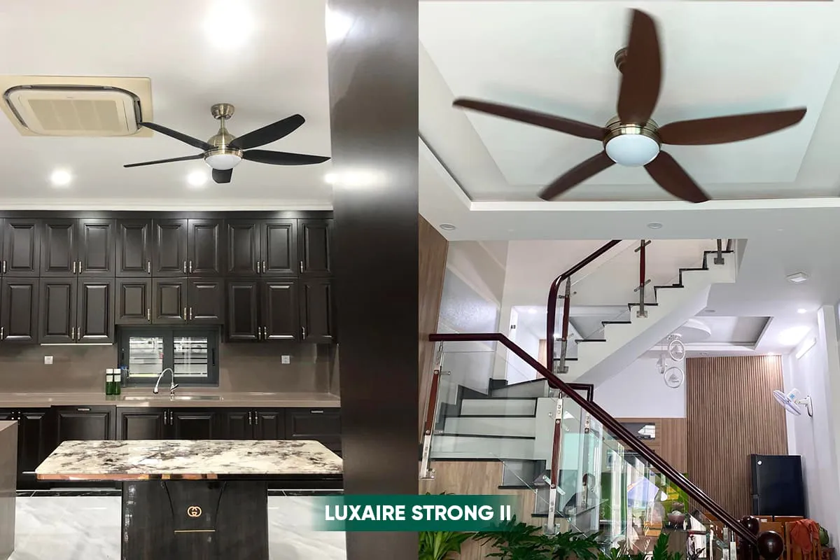 Quạt trần hiệu suất làm mát vượt trội