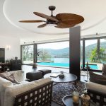 Quạt trần Indochine – Điểm nhấn tinh tế cho không gian phong cách Đông Dương