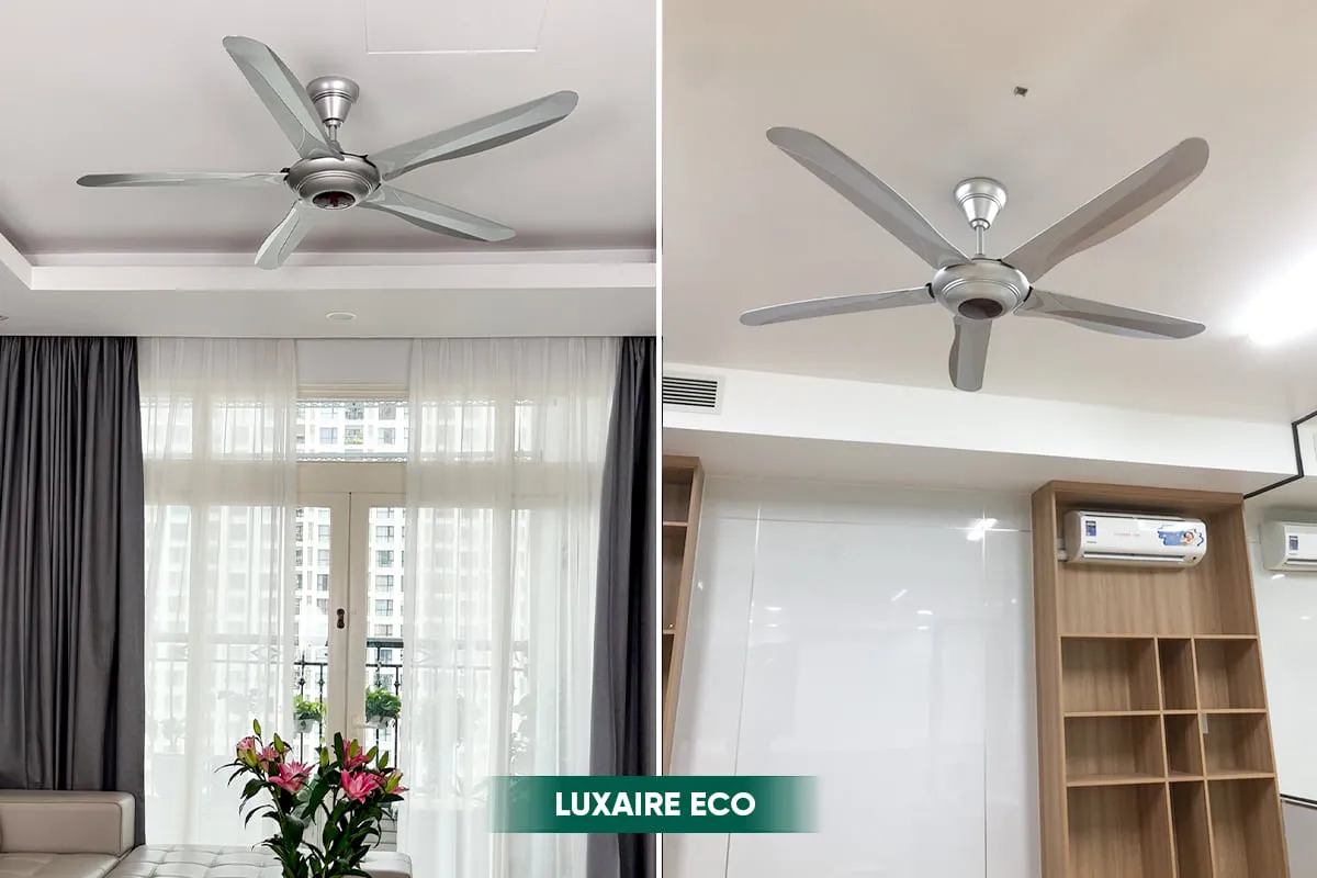 Mẫu quạt gió mạnh, mát rộng, tiết kiệm điện của LuxAire