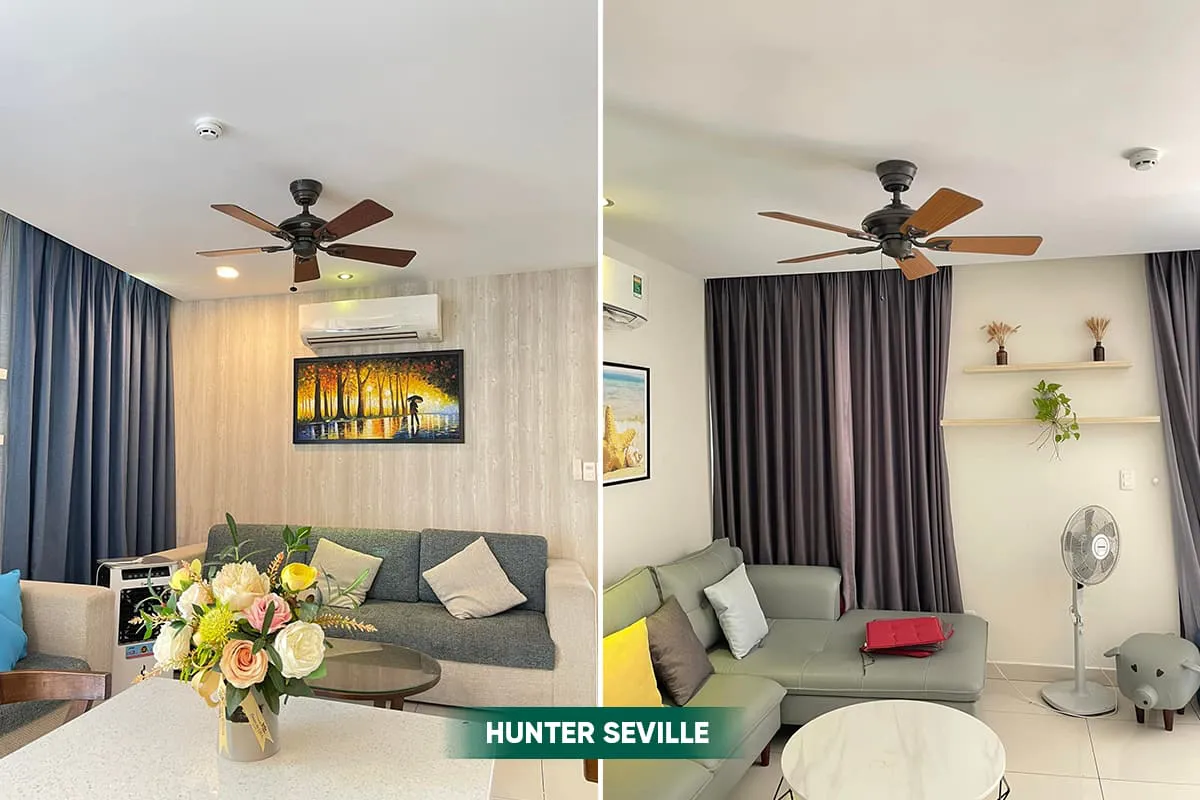 Hunter Seville tô điểm hài hòa không gian