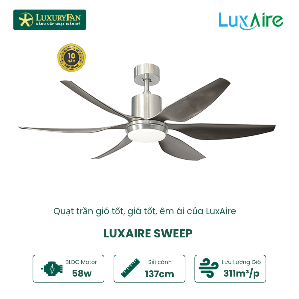 LUXAIRE SWEEP (3) LUXAIRE SWEEP (3)