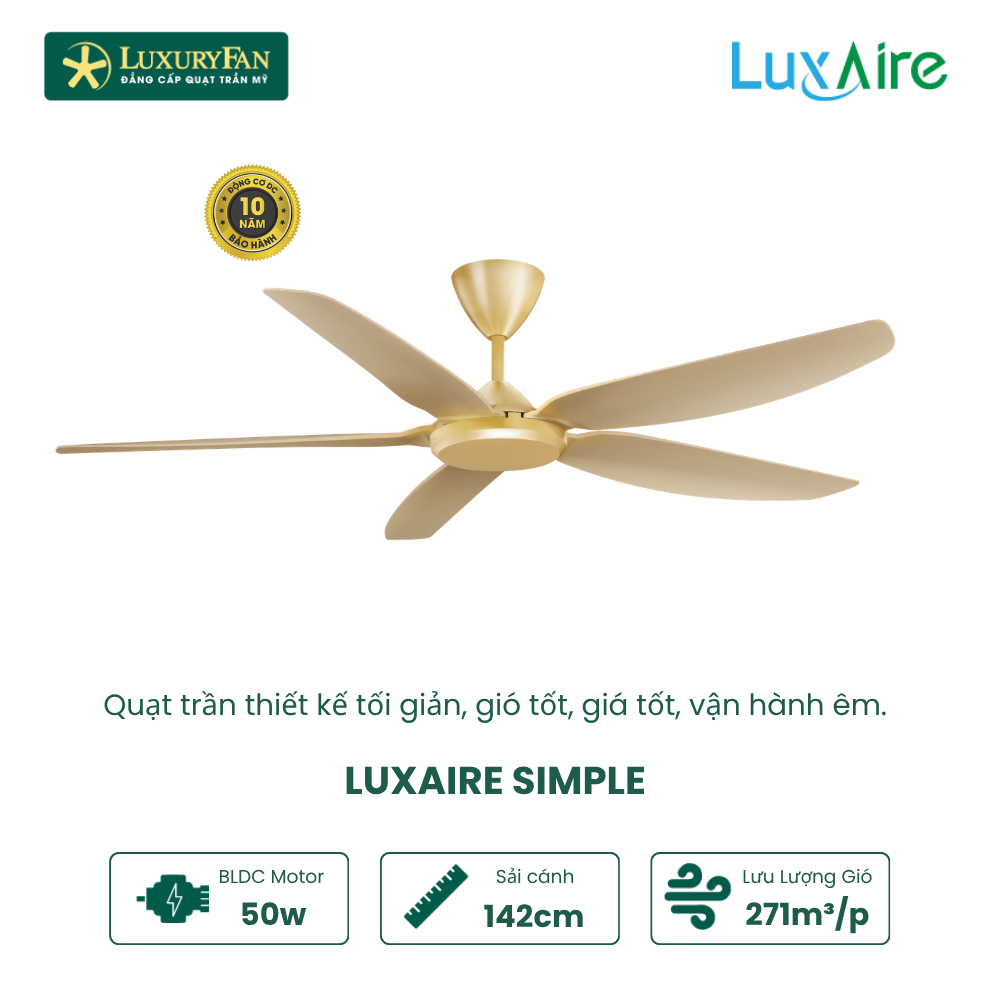 LUXAIRE SIMPLE (2) LUXAIRE SIMPLE (2)