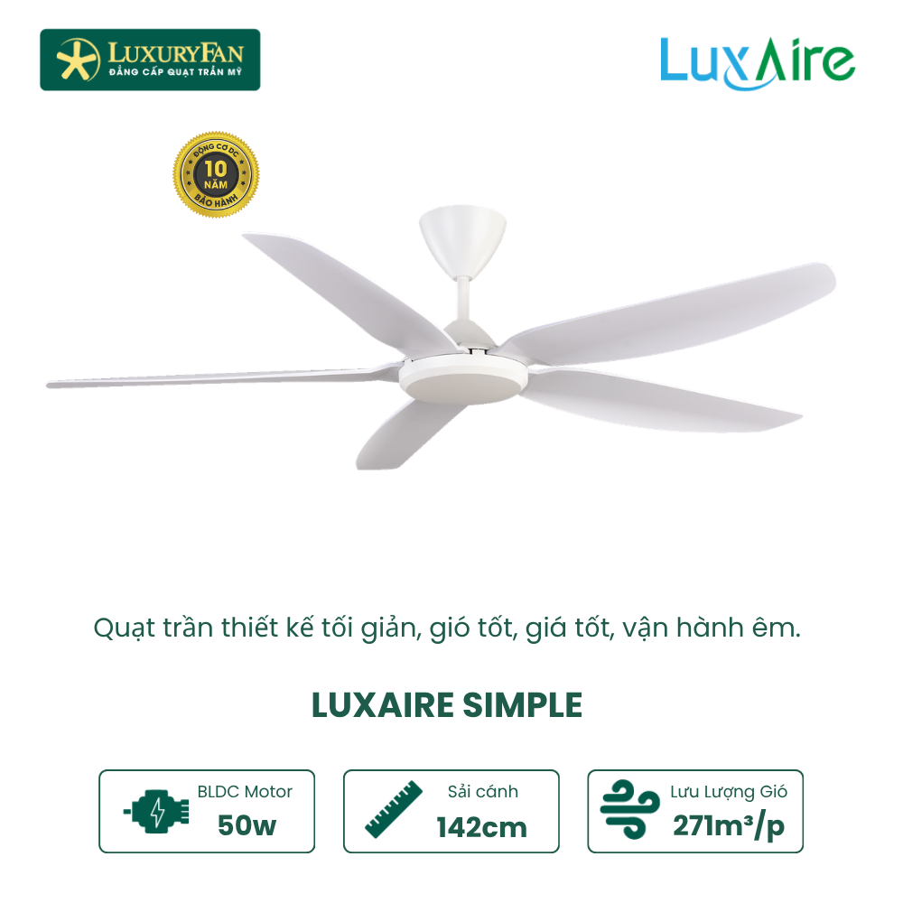 LUXAIRE SIMPLE (4) LUXAIRE SIMPLE (4)