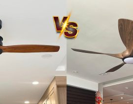 Quạt Trần 3 Cánh Hay 5 Cánh Mát Hơn? So Sánh Nhanh & Chi Tiết